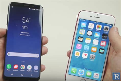 Samsung Galaxy S8 vs iPhone 7 Drop Test! 